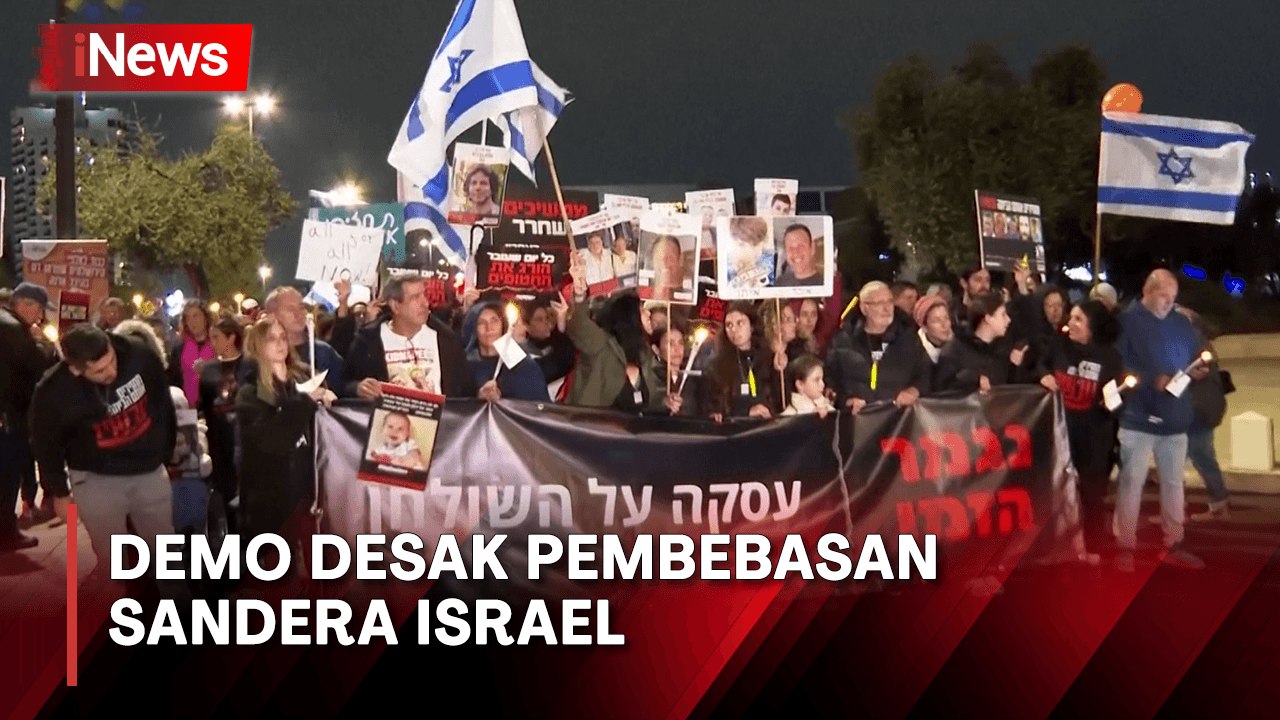 Warga Demo di Jerusalem Desak Pembebasan 117 Sandera di Gaza