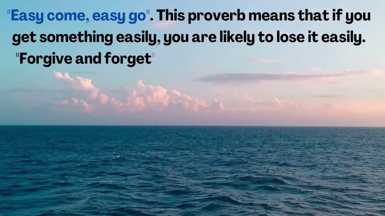 Common English Proverbs