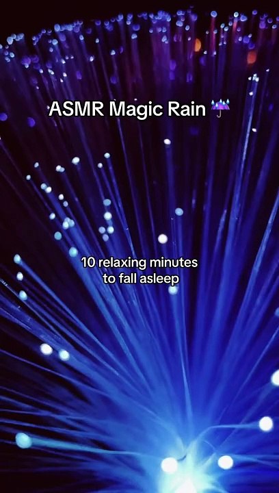 ASMR Magic Rain to fall asleep