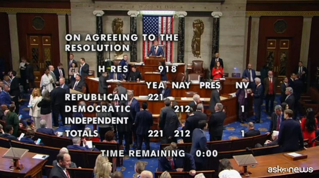 S? della Camera USA a indagine formale di impeachment contro Biden