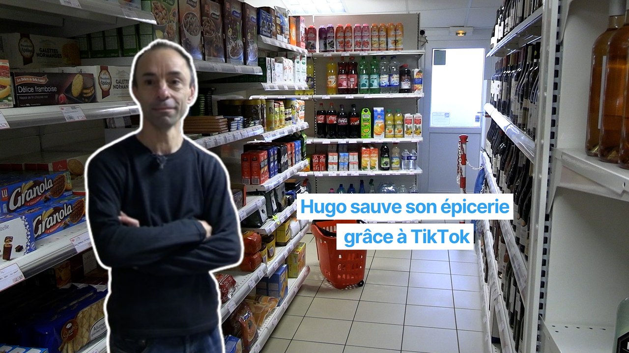 Hugo sauve son épicerie grâce à TikTok