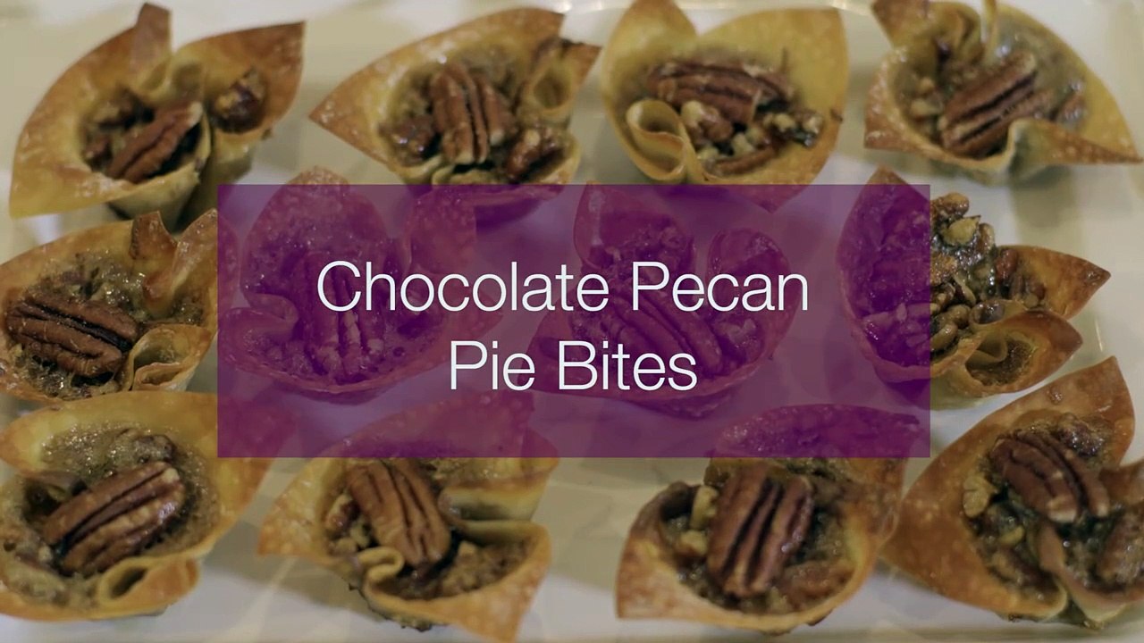 These Chocolate Pecan Pie Bites Are Perfect for Baking with the Kids