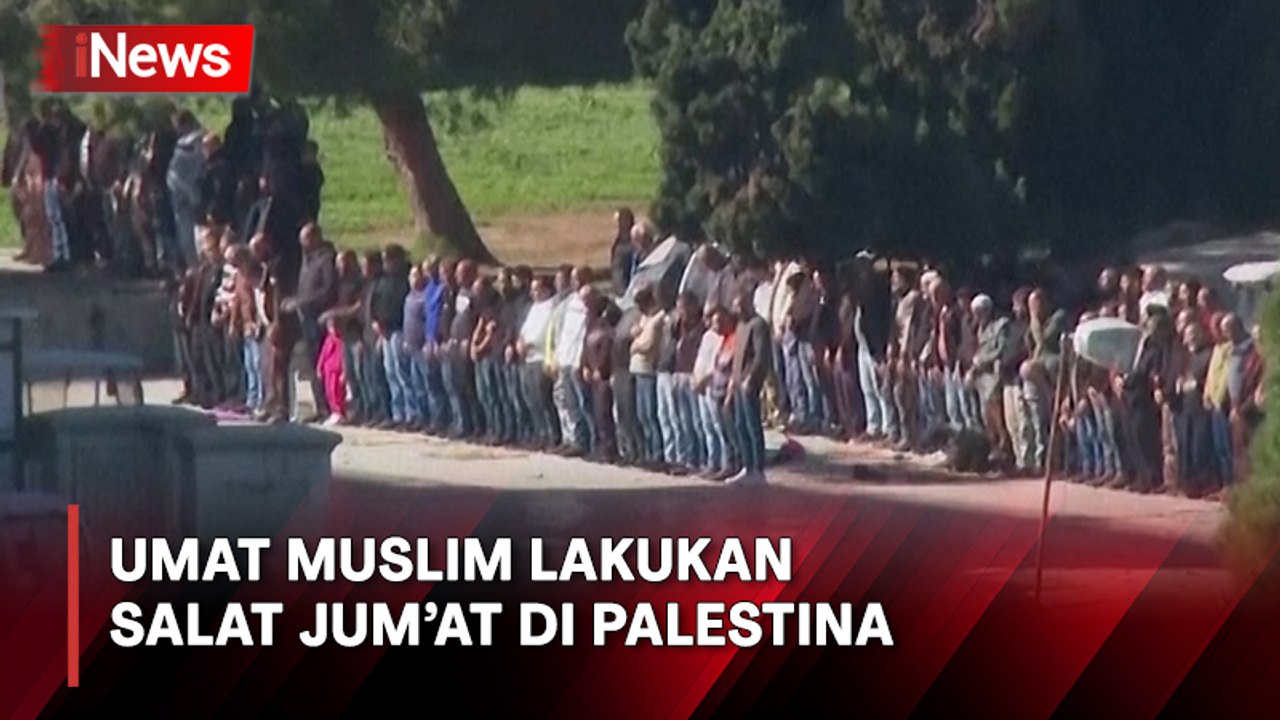Meski di Tengah Perang Israel-Hamas, Umat Muslim Tetap Lakukan Salat Jum’at