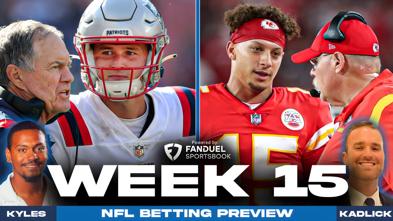 Can Patriots UPSET Chiefs? + Week 15 NFL Picks | Powered by FanDuel Sportsbook