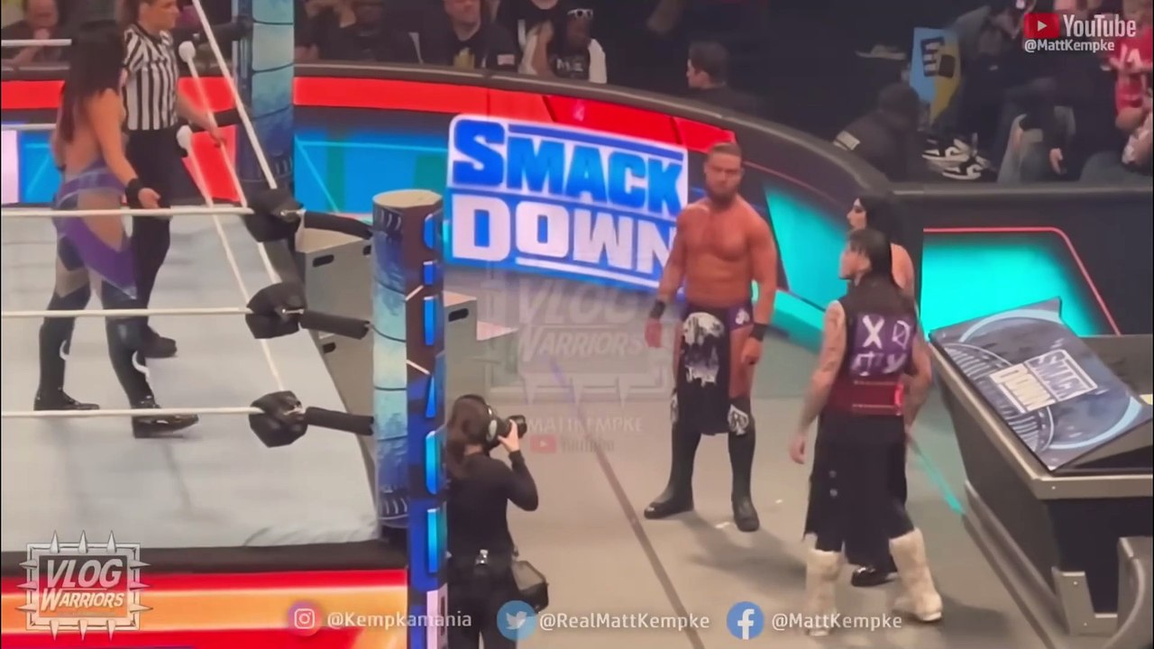 Raquel Rodriguez vs Rhea Ripley Off Air Dark Match - WWE Smackdown 11/24/2023