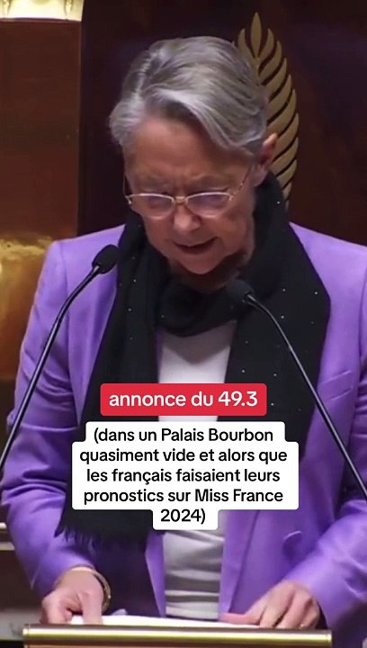 22ème 49.3 du gouvernement