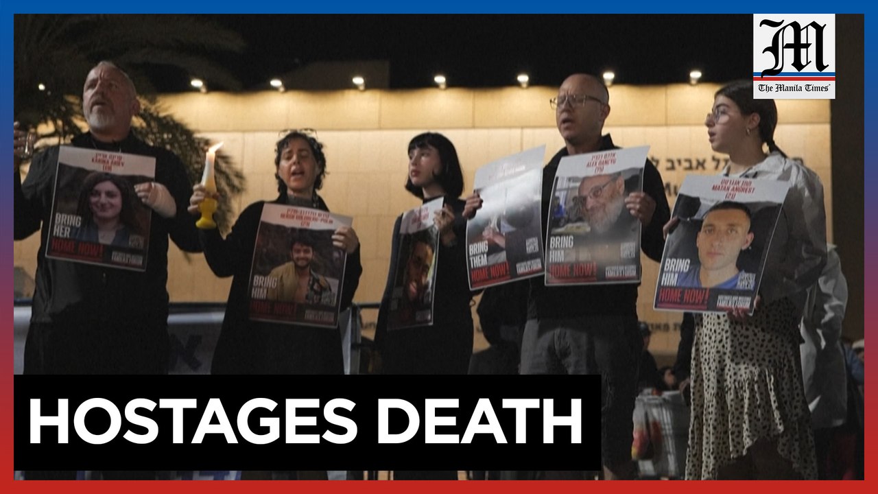 Israelis protest after fatal shooting of hostages