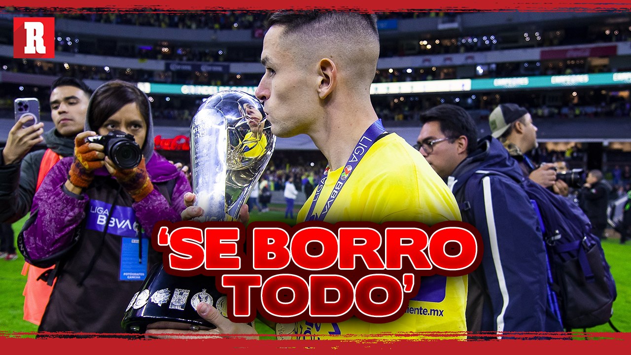 Álvaro Fidalgo ALIVIADO tras ser campéon con América 'Fueron años de comer mier...'