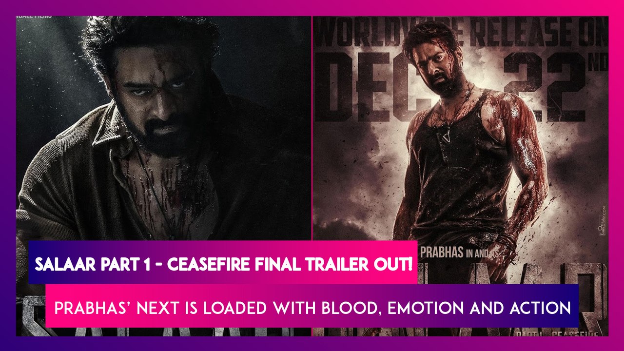 Salar Release Trailer Out, Prabhas Looks Fierce In This Action Loaded Entertainer