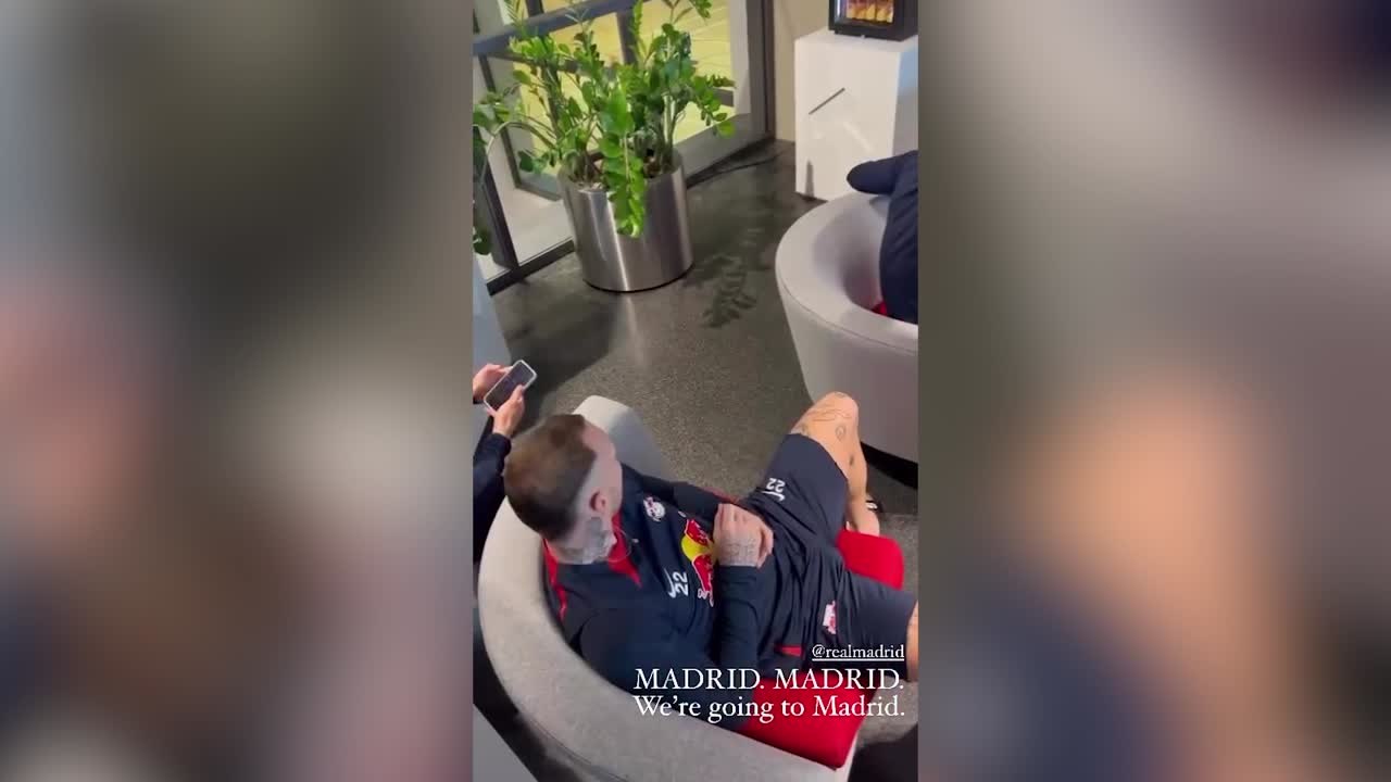 Reacción jugadores RB Leipzig