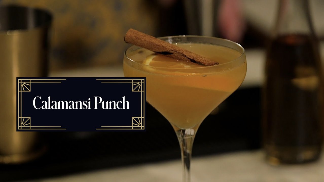 Holiday Cocktail Recipes How To Make A Calamansi Punch