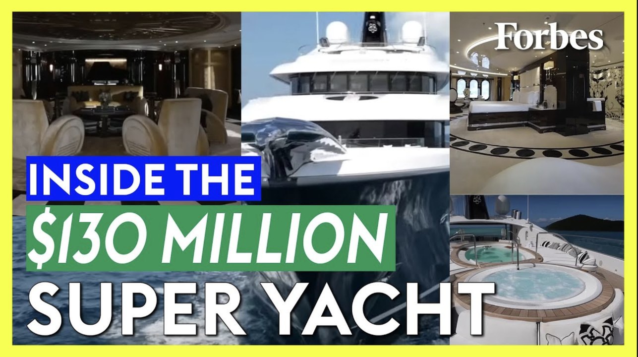 Inside The $130 Million Superyacht