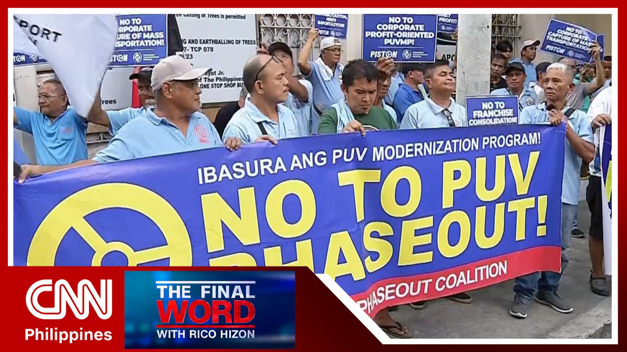 Groups urge SC to block PUV modernization program