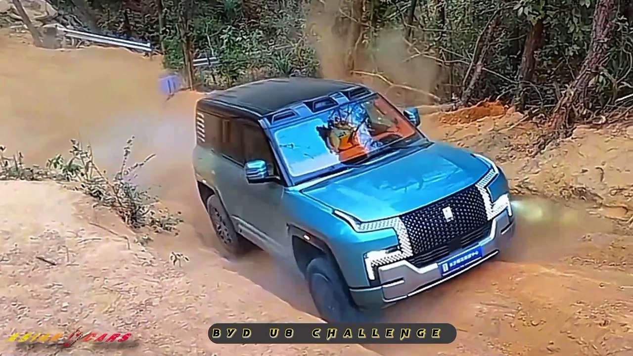 Road Off BYD Yangwang U8 Big test road off #phev #offroad #chinesecars