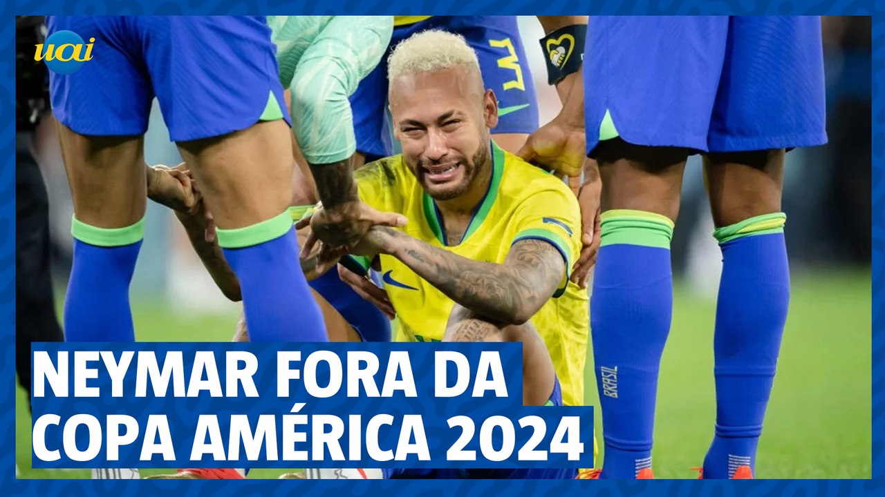 Neymar fora da Copa América 2024