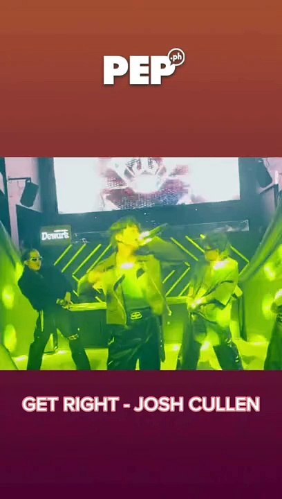 SB19 Josh Cullen performs "Get Right" | PEP Jams