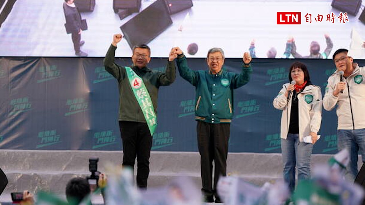 蔡其昌拚連任籲挺做事的人 讓他更上一層樓