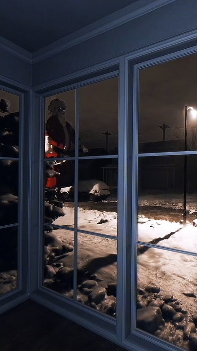 Père Noël flippant