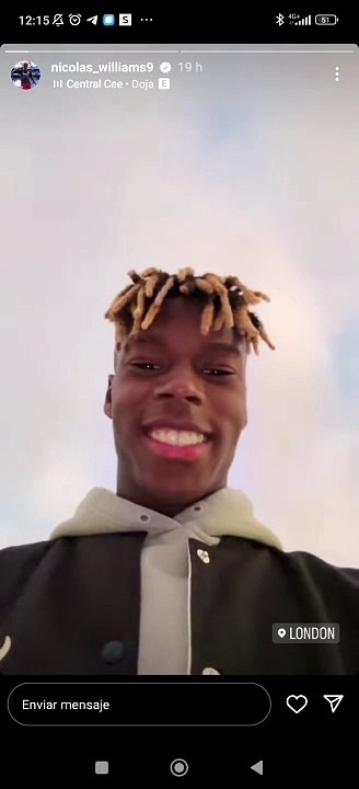Viaje exprés de Nico Williams a Londres