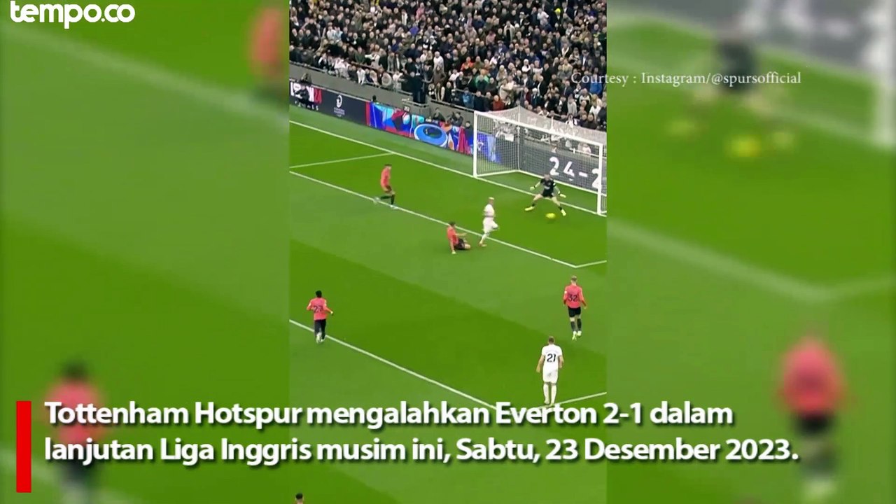 Tottenham Vs Everton Spurs Geser Manchester City di Klasemen Liga Inggris