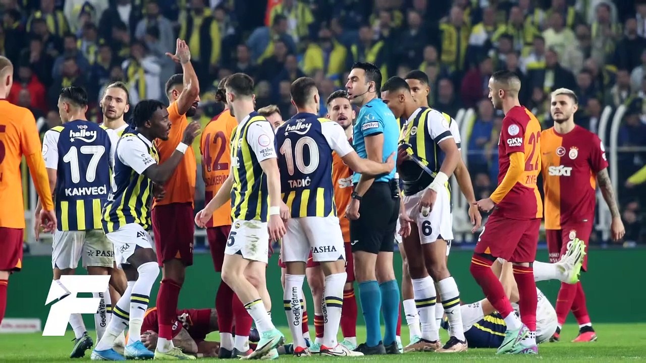 Fenerbahçe - Galatasaray derbi maçı (VİDEO)