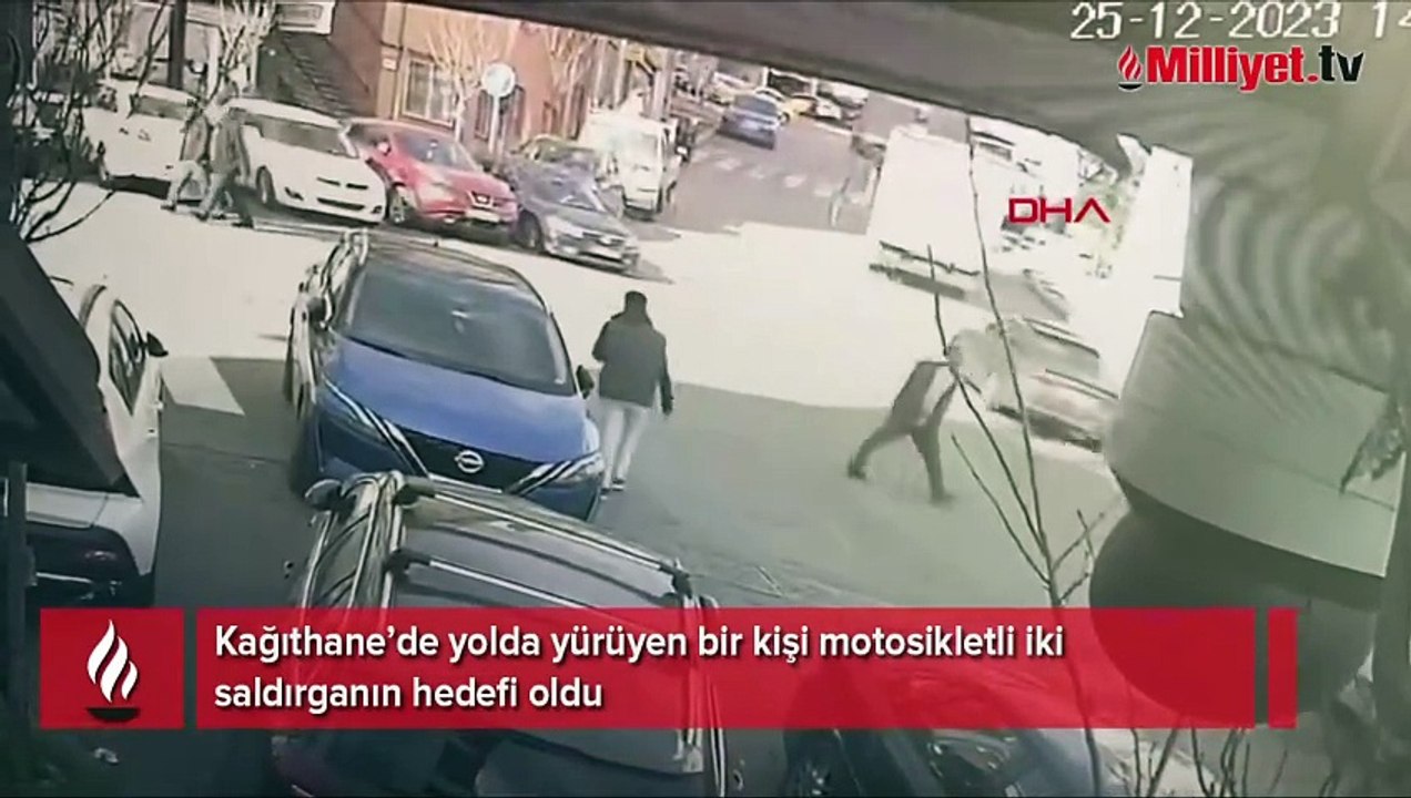 İstanbul'da dehşet: Motosikletten kurşun yağmuru