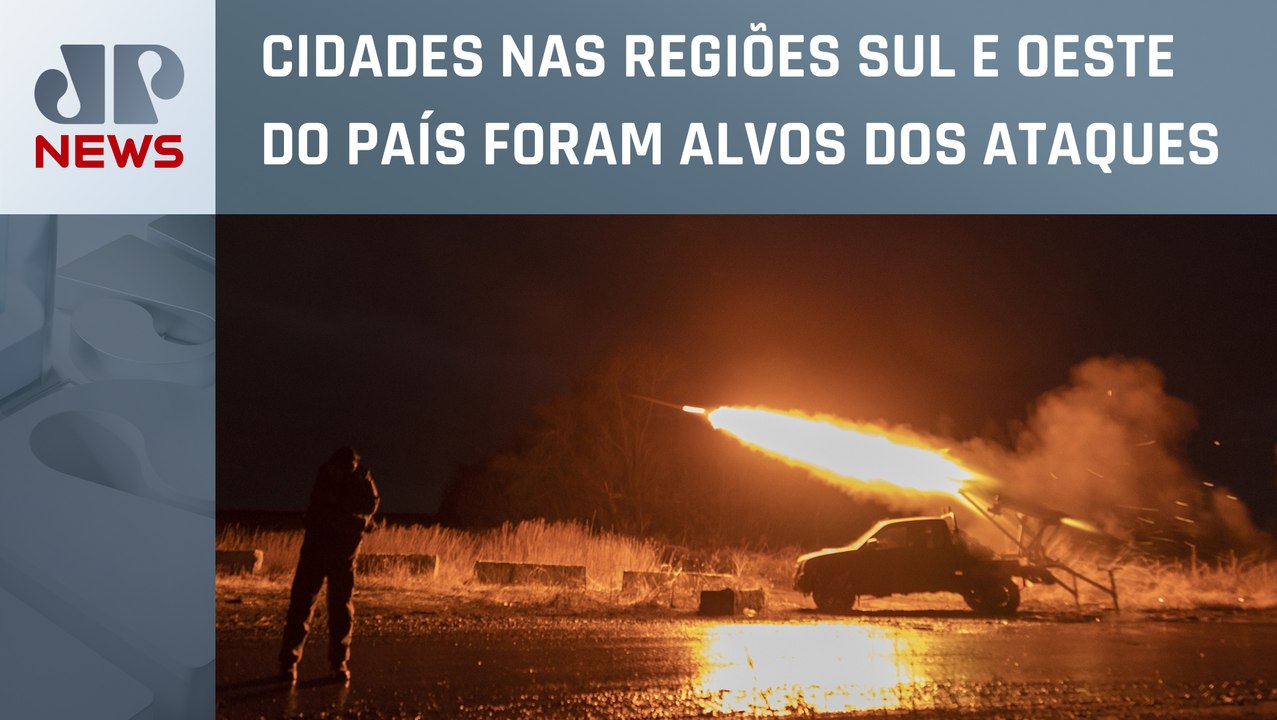 Ucrânia diz ter derrubado dois mísseis e 28 drones lançados pela Rússia