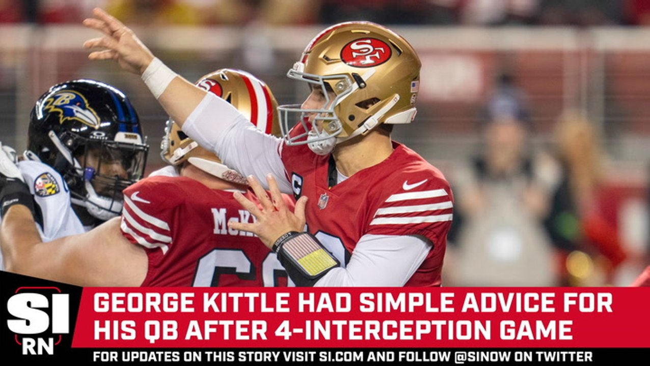 George Kittle Has Simple Advice for Brock Purdy