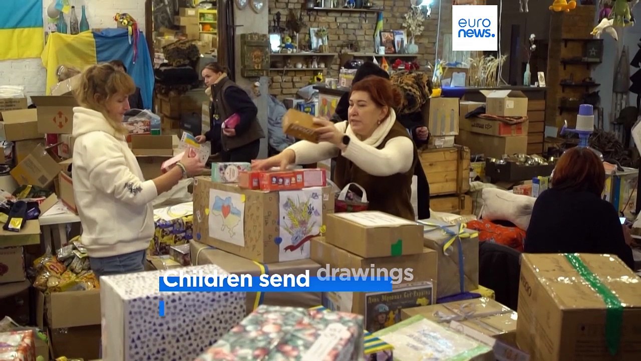 'Warm the soul': Christmas gifts for frontline Ukrainian troops