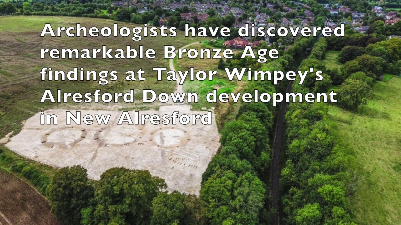 Ancient treasures unearthed at building site in Alresford