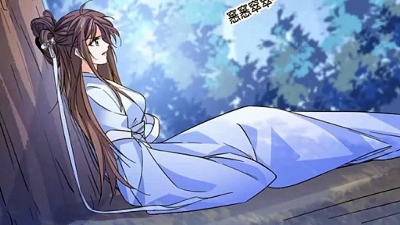 Xiaolongnü was blindfolded and hugged by someone  小龍女被人蒙住了眼睛，並抱住了  The Legend of Condor Heroes 神鵰俠侶 Comic Manga AI Anime