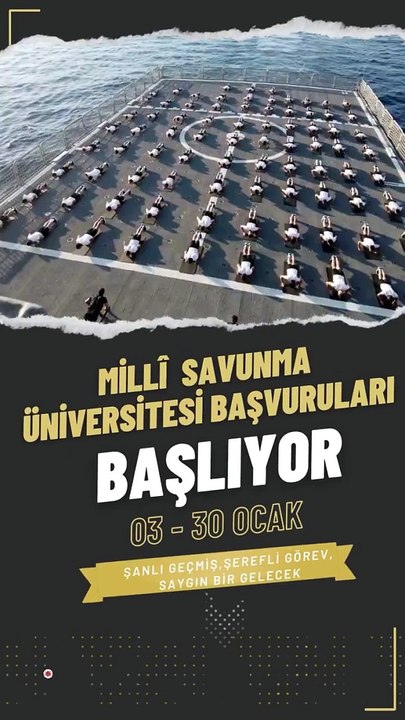 MSÜ Başvuruları Başladı! Milli Savunma Üniversitesi Askeri Öğrenci Seçimi İçin Son Günler ⏳