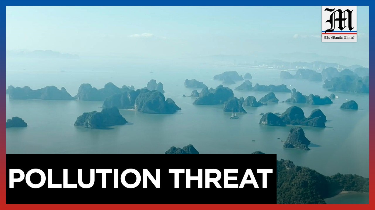 Pollution threatens turquoise hue of Vietnam's Ha Long Bay