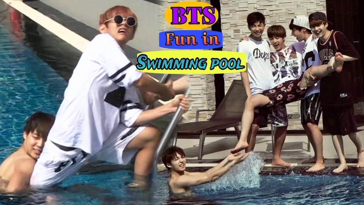 BTS : Fun in Waterpool Park // Hindi dubbed BTS | Netflix