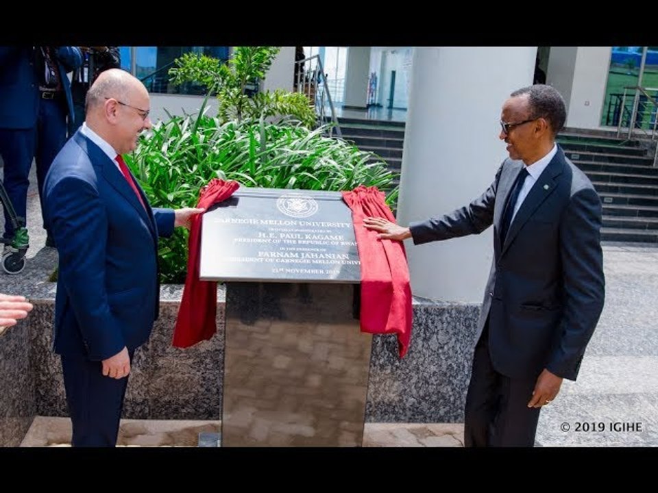 President Kagame inaugurates new Carnegie Mellon University - Africa new Campus