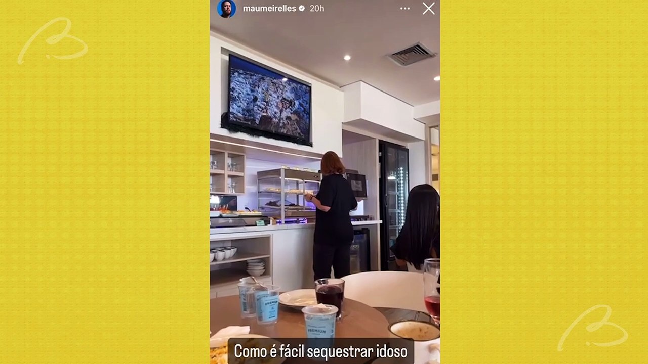 Humorista Maurício Meirelles mente destino e realiza sonho de sua mãe em viagem internacional