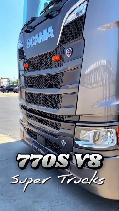 The New Scania 770S V8 Super Trucks