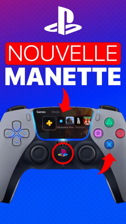 NOUVELLE manette PS5 avec IA
