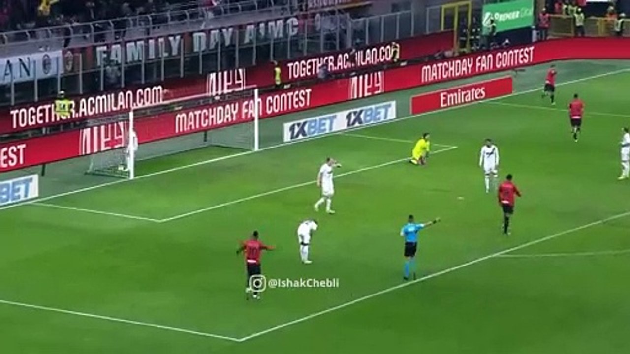 Bennacer passeur décisif