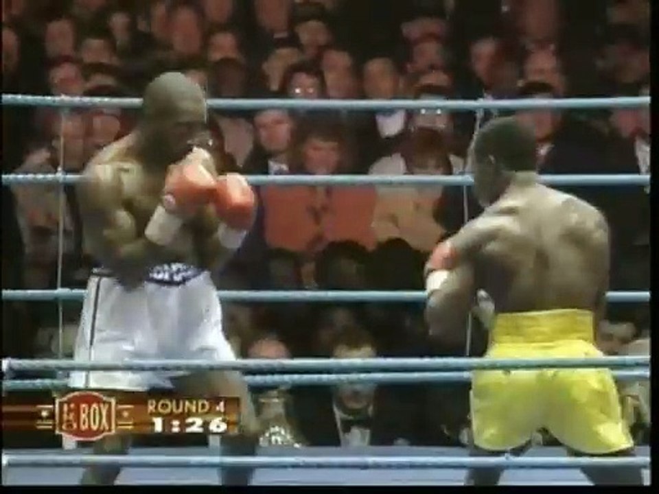 Nigel Benn vs Chris Eubank 2 - boxing - unified super middleweight world title