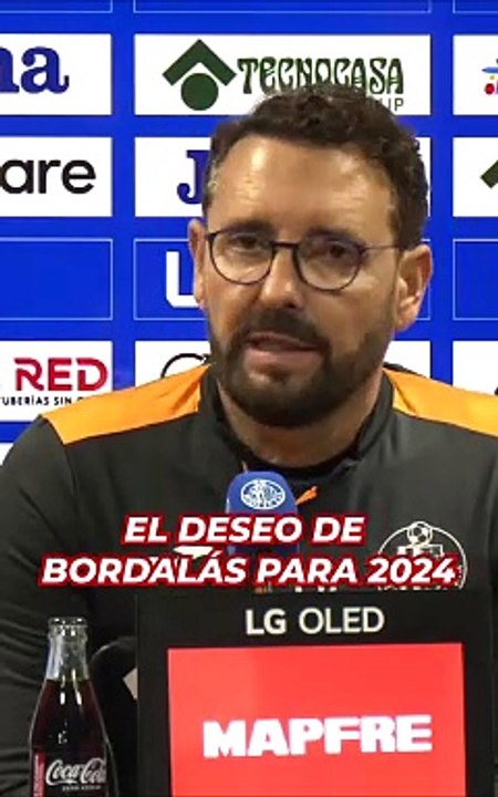 El deseo de Bordalás para 2024