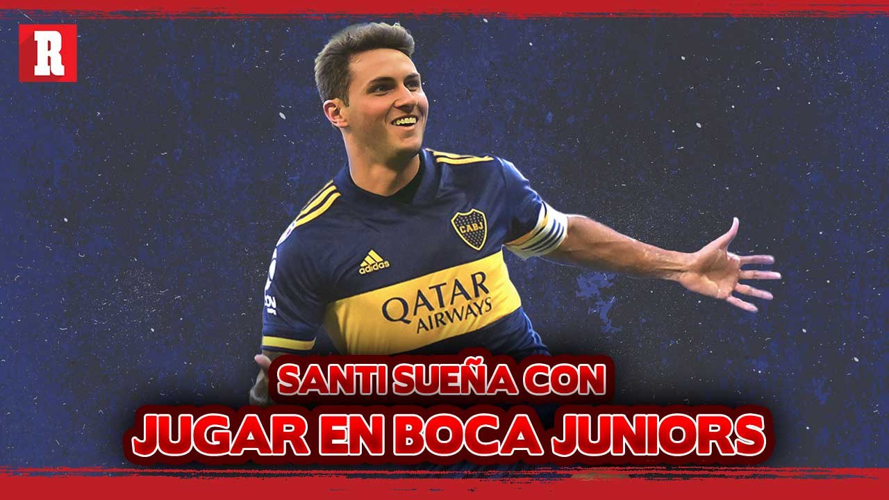 Santi Giménez:  “Me gustaría jugar en Boca"