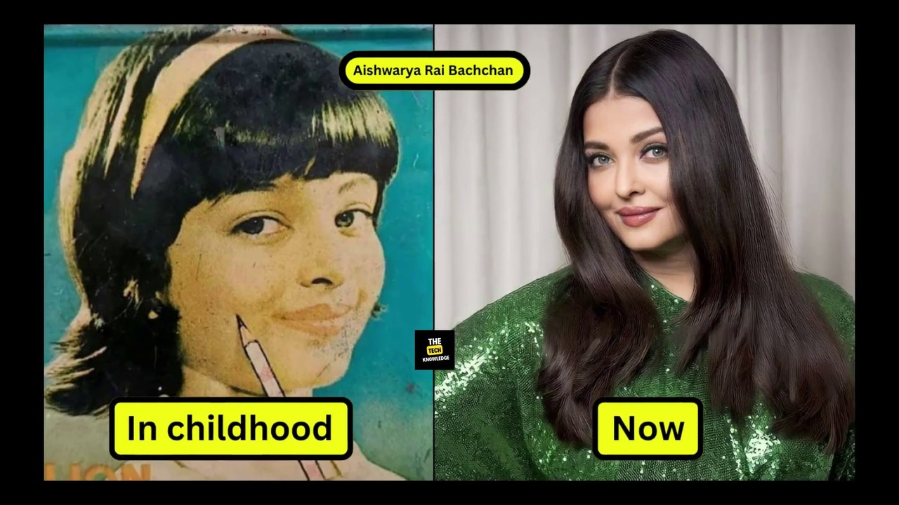 Bollywood Actresses: Childhood to Stardom ✨