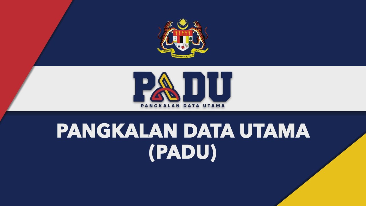 Data & Statistik: Pangkalan Data Utama (PADU)