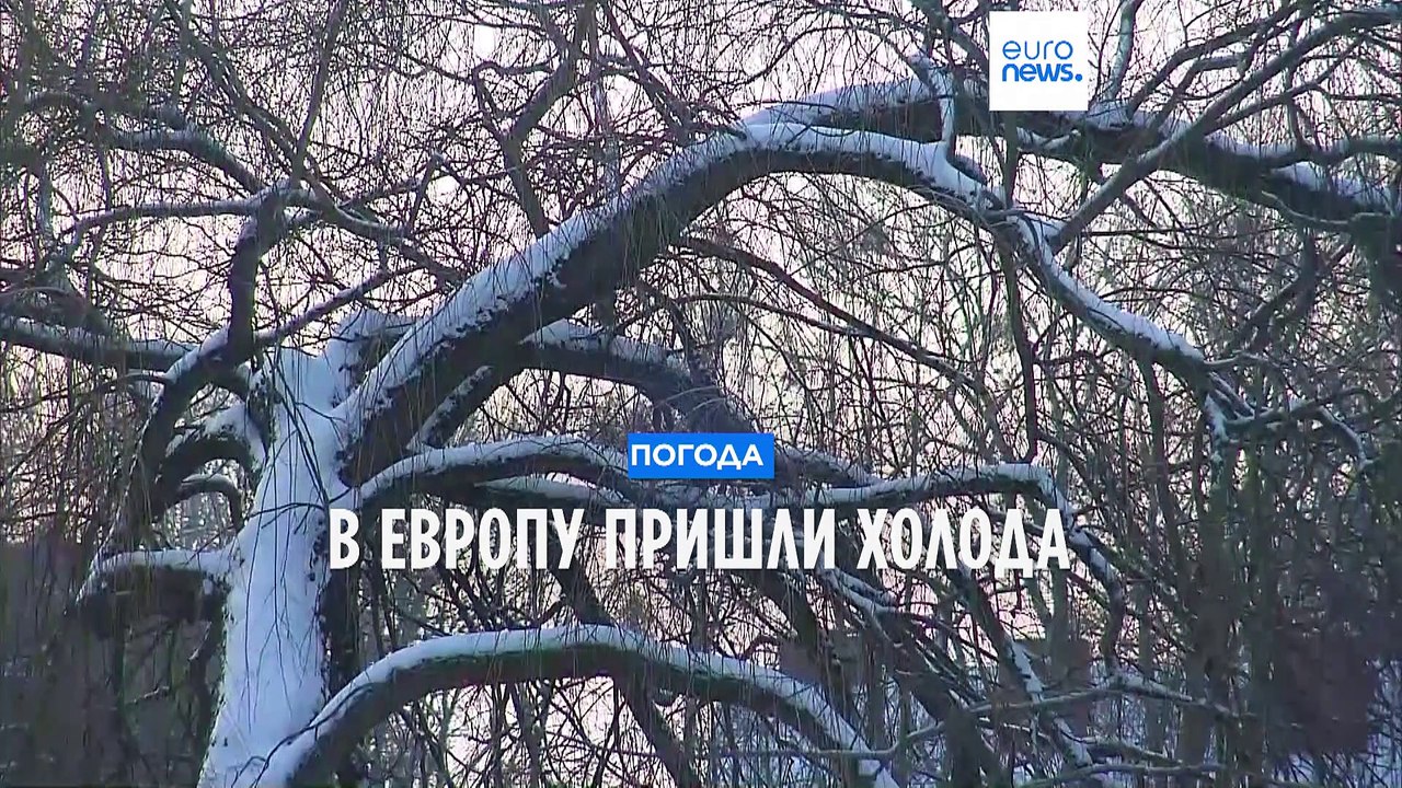 Европейские страны накрыла волна зимнего холода