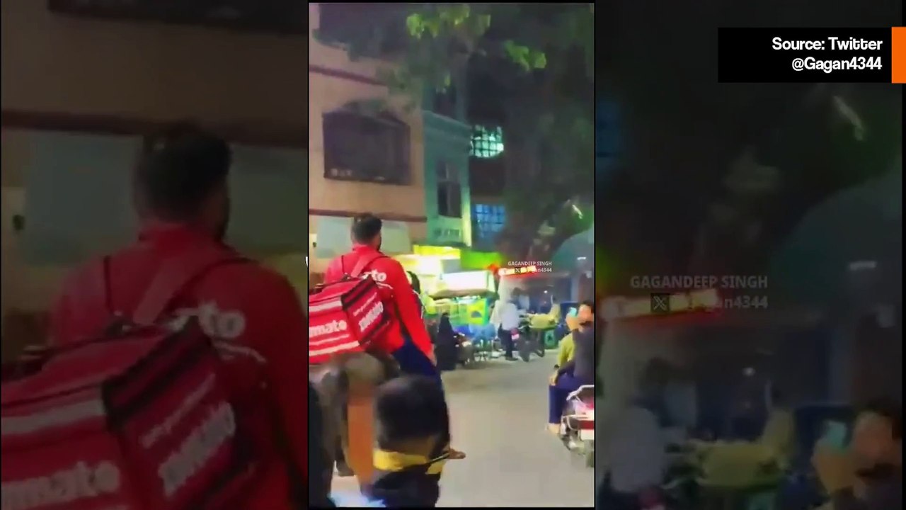 Ilman bensiiniä moottoripyörälleen, lähetti käyttää hevosta työskennelläkseen.