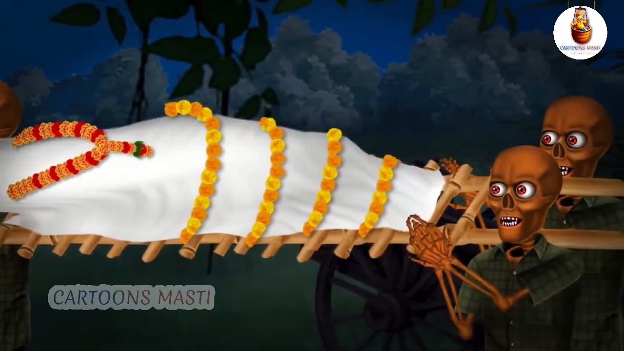 শ্মশানে এক রাত। Swashane Ekrat ।_ Bengali Horror Cartoon _ Rupkothar Golpo New_Cartoons Masti