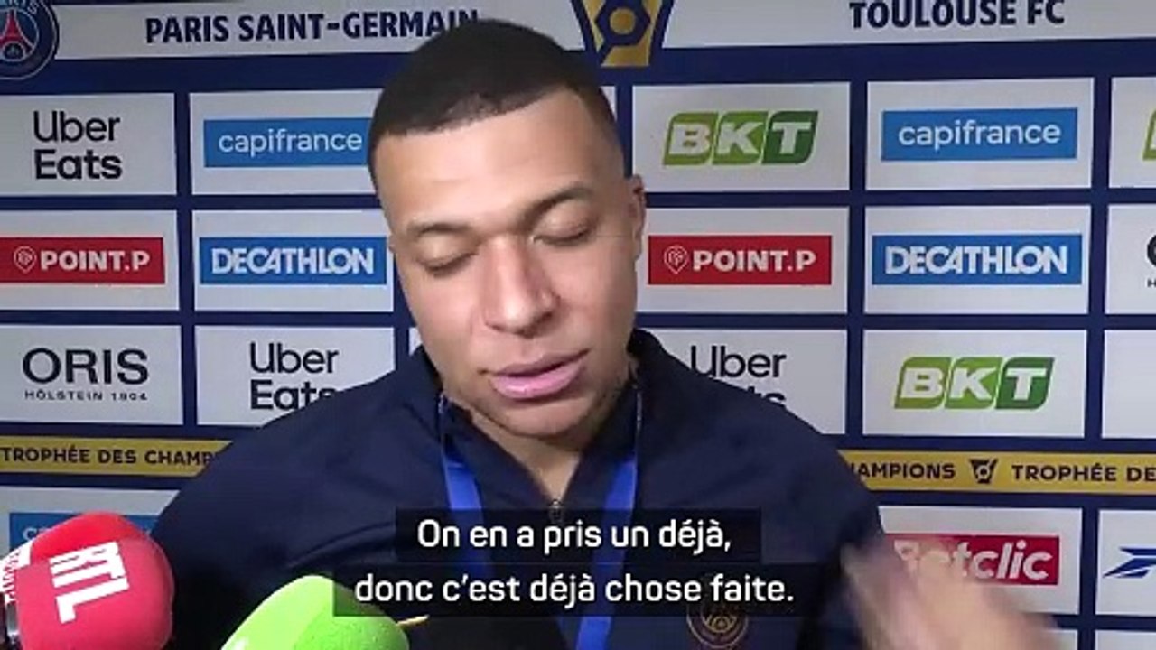 Mbappé : "Je n'ai pas encore pris ma décision"