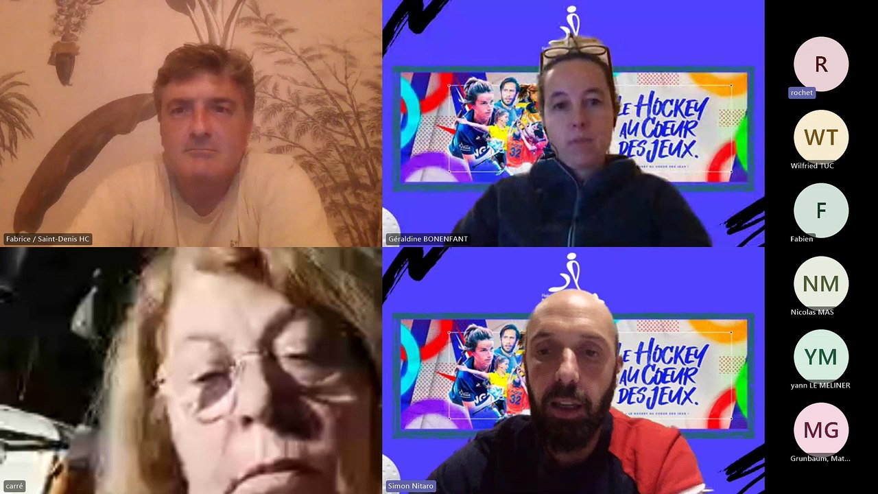 Webinaire Hockey Adapté