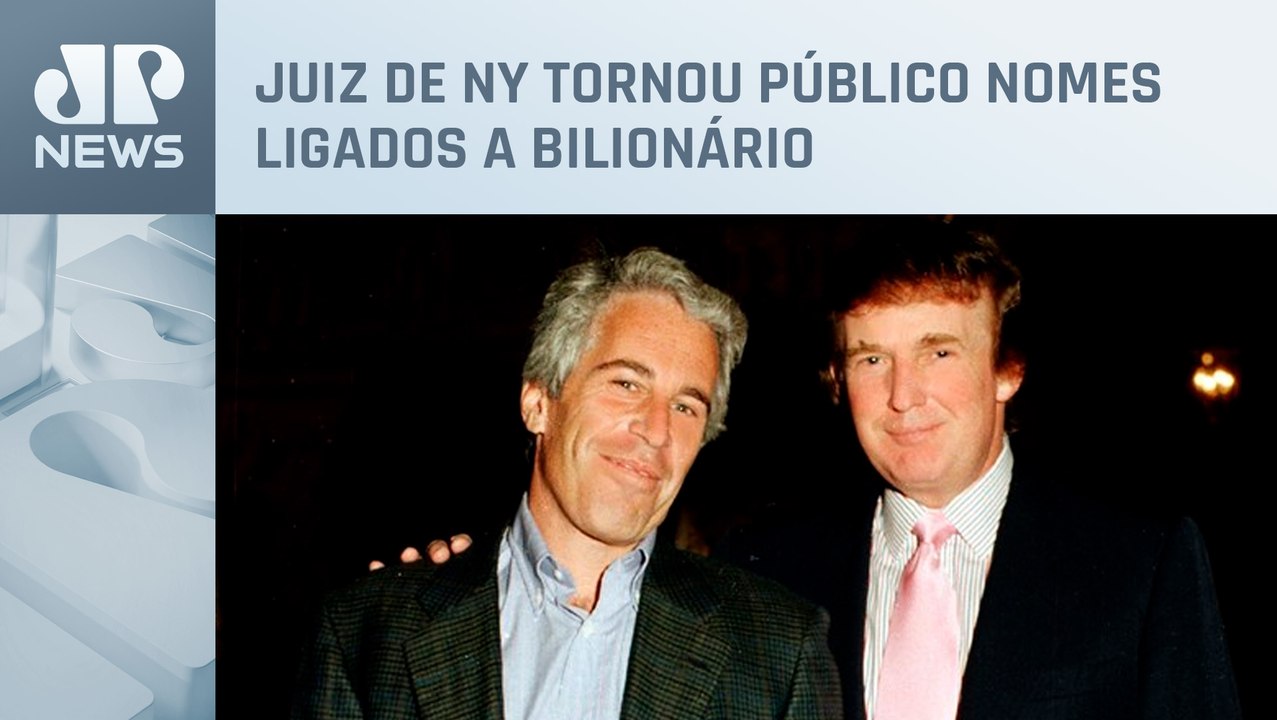 Bill Clinton e Trump são citados em caso Epstein